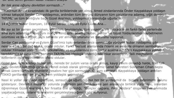 rojava serdar ve guzel aciklamalari