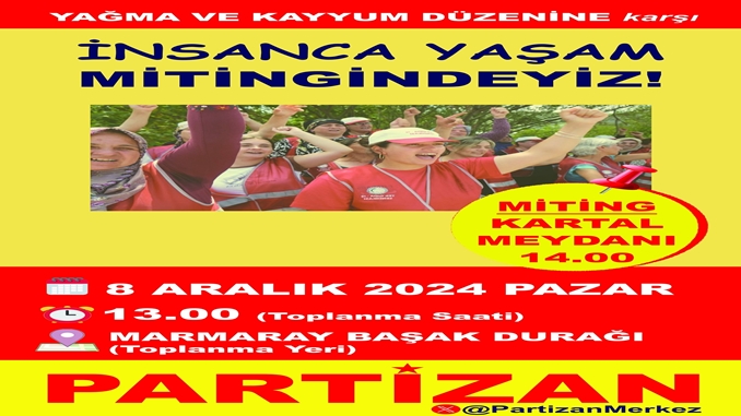 İstanbul Kartal Mitingi-cagrı-